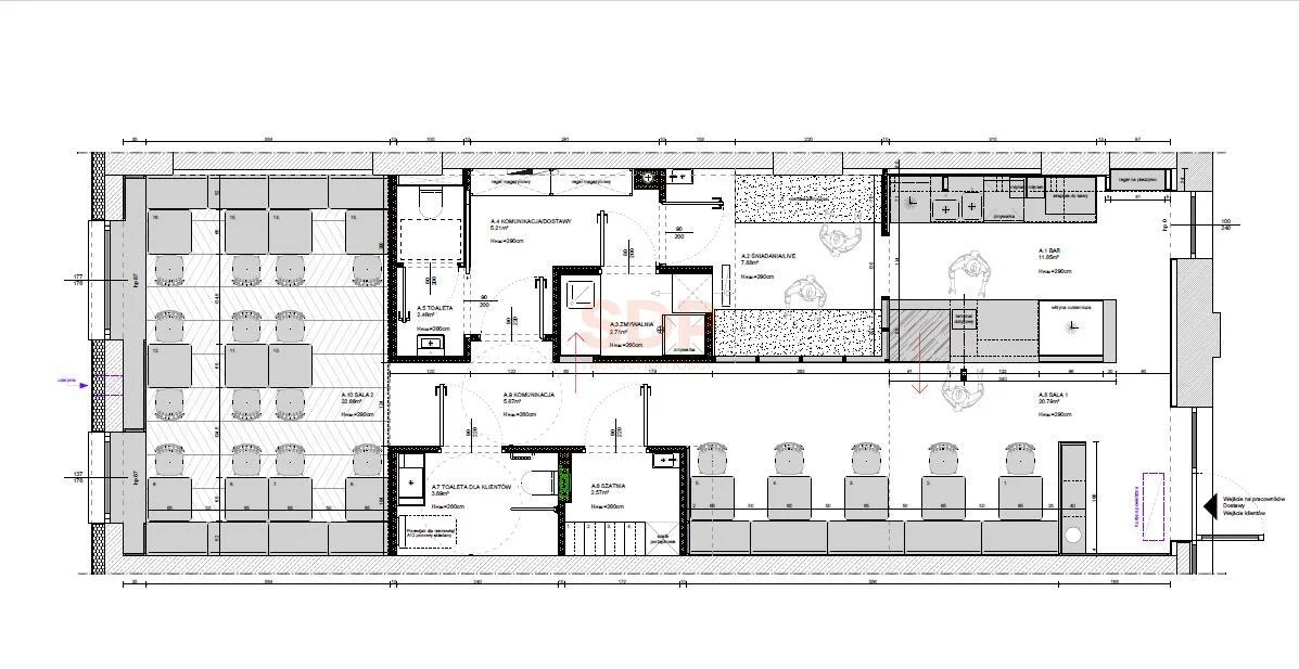Lokal gastronomiczny 89,00 m², oferta nr , 34464, Wrocław, Stare Miasto, Mieszczańska