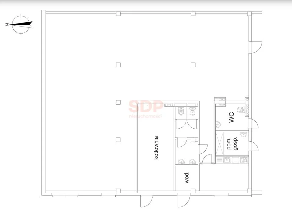 Biuro 244,35 m², oferta nr , 42489, Wrocław, Psie Pole-Zawidawie, Psie Pole, Obornicka