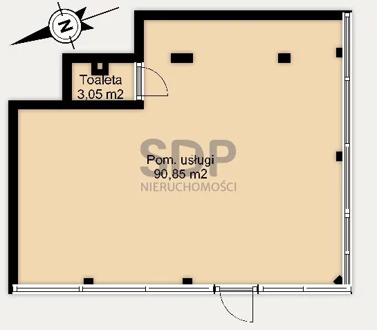 Biuro 93,90 m², oferta nr , 34893L, Wrocław, Stare Miasto, Plac Kościuszki