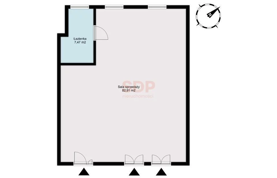Lokal użytkowy 90,38 m², oferta nr , 40056, Warszawa, Radzymińska