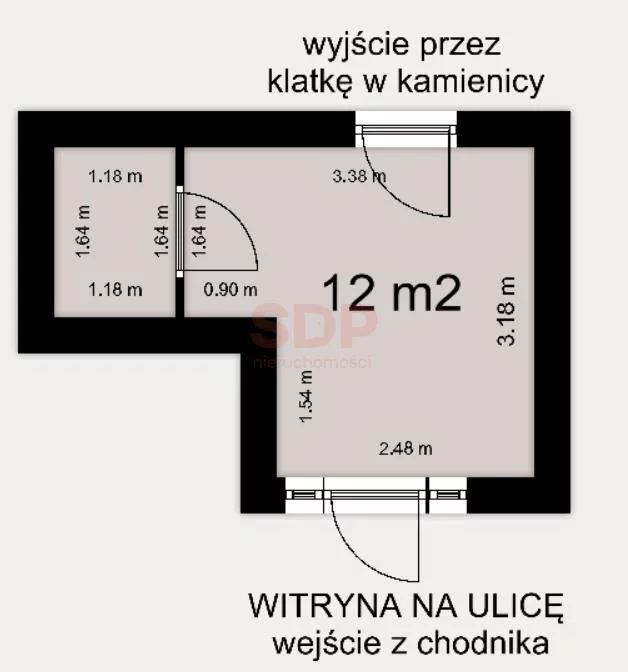 Lokal gastronomiczny 12,00 m², Wrocław, Stare Miasto, Świdnicka, Wynajem