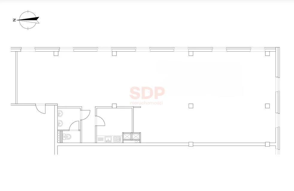 Biuro 265,79 m², oferta nr , 42503, Wrocław, Psie Pole-Zawidawie, Psie Pole, Żmigrodzka
