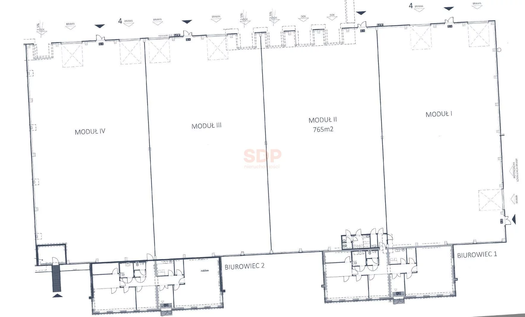 Magazyn 3 075,00 m², oferta nr , 38510, Bolesławiec