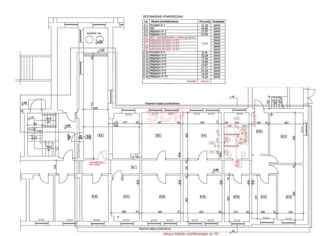 Magazyn 276,24 m², oferta nr , 42547, Wrocław, Psie Pole-Zawidawie, Psie Pole, Kamieńskiego Henryka Michała