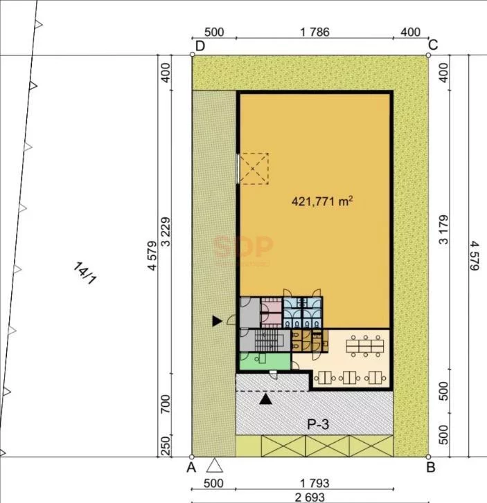 Magazyn 621,00 m², oferta nr , 35812, Wrocław, Fabryczna