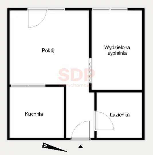 Mieszkanie na sprzedaż, 30,95 m², 1 pokój, 9 piętro, oferta nr 36332