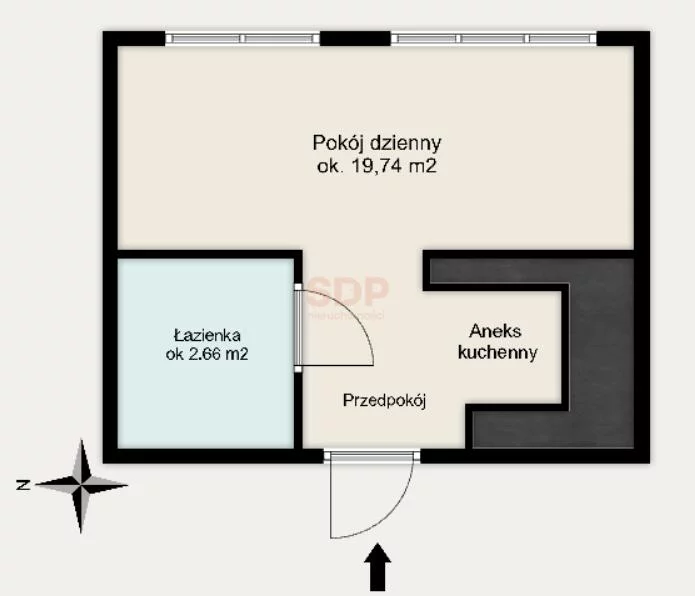 1 pokój, apartament 28,20 m², piętro 5, oferta nr , 42302, Warszawa, Wola, Wola, Esperanto