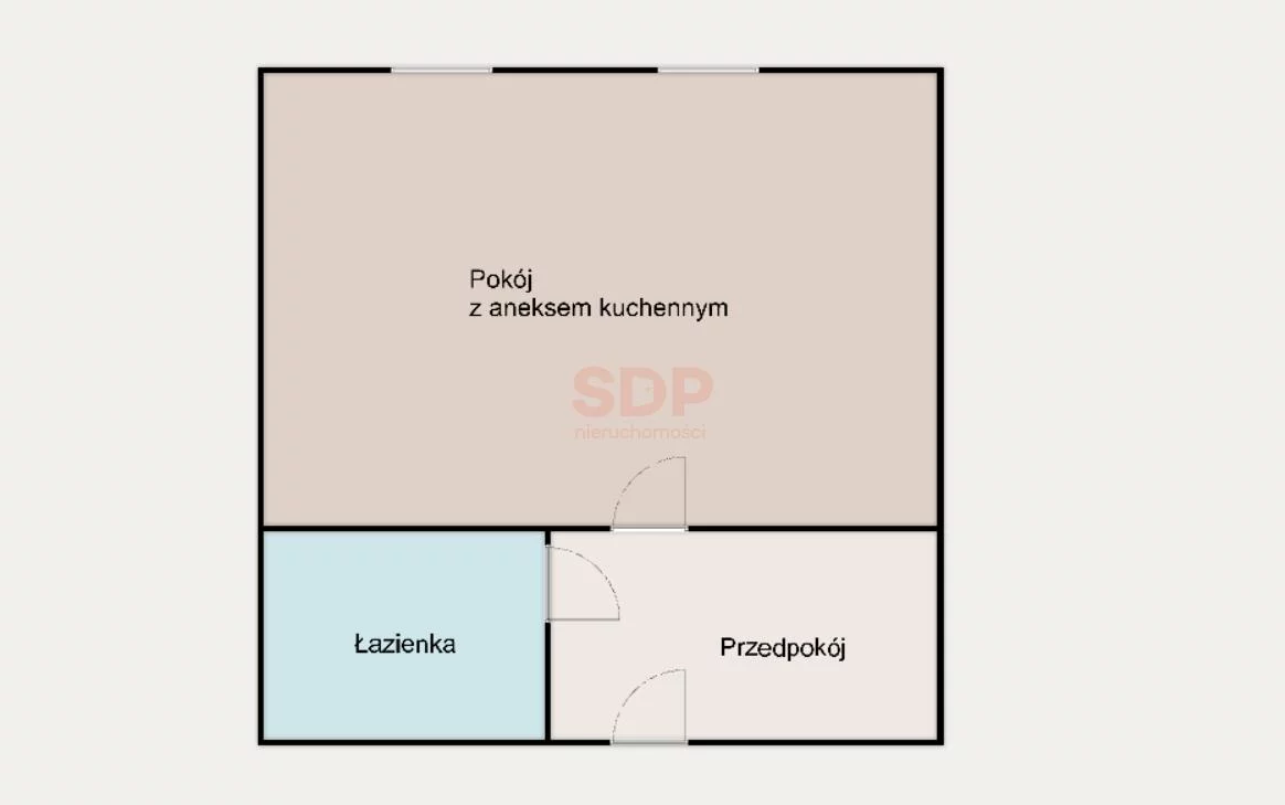 1 pokój, mieszkanie 30,50 m², parter, oferta nr , 42242, Wrocław, Biskupin-Sępolno-Dąbie-Bartoszowice, Śródmieście, Henryka Brodatego