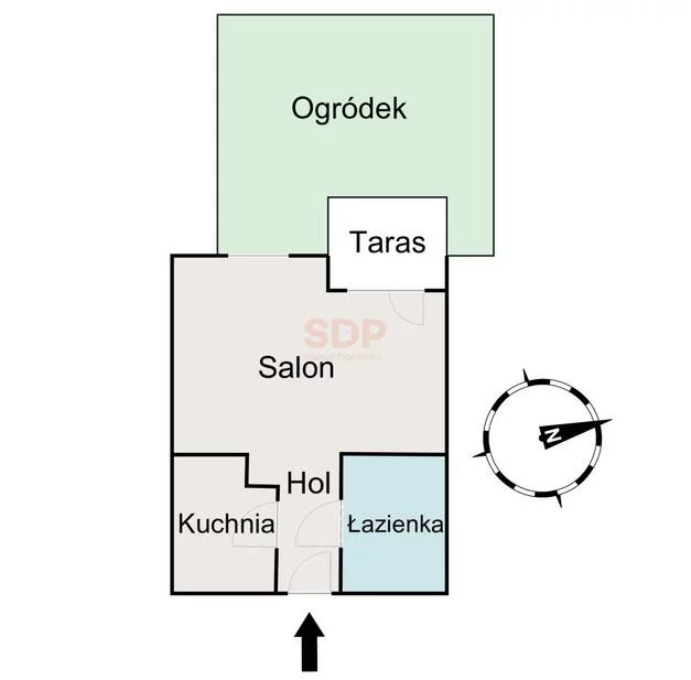 1 pokój, mieszkanie 29,87 m², parter, oferta nr , 42149, Warszawa, Białołęka, Białołęka, Marywilska