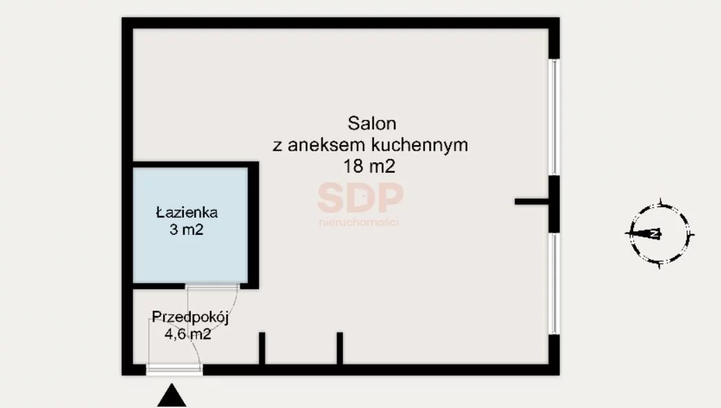 1 pokój, mieszkanie 25,60 m², piętro 5, oferta nr , 40886, Warszawa, Ochota, Ochota, Spiska