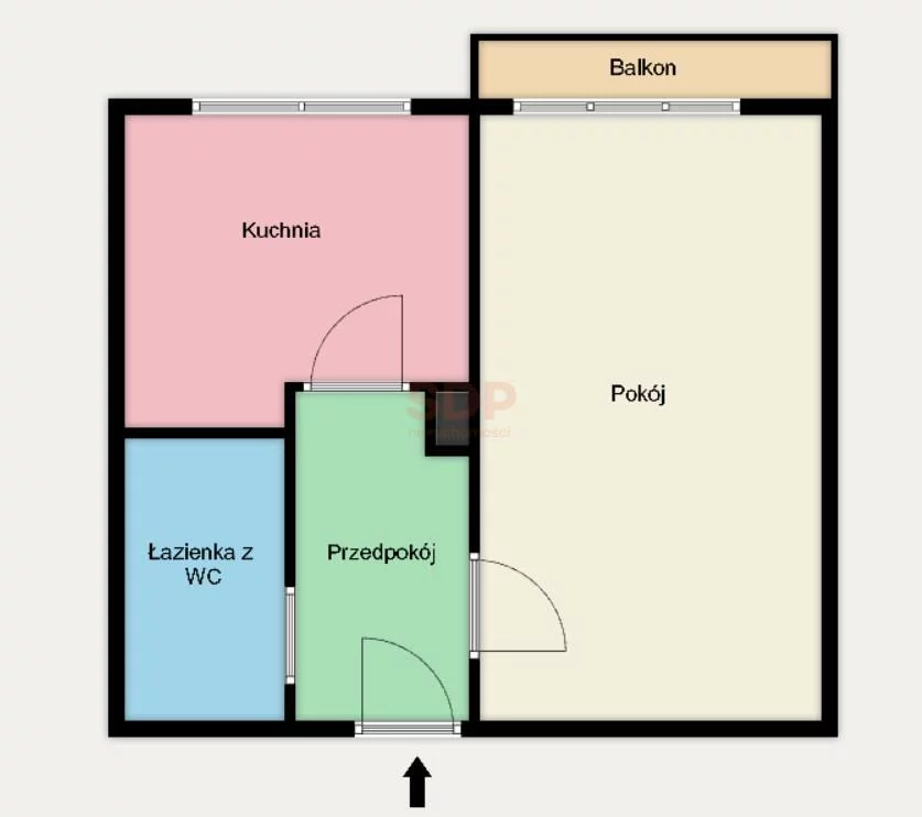1 pokój, mieszkanie 33,51 m², piętro 4, oferta nr , 41959, Świdnica