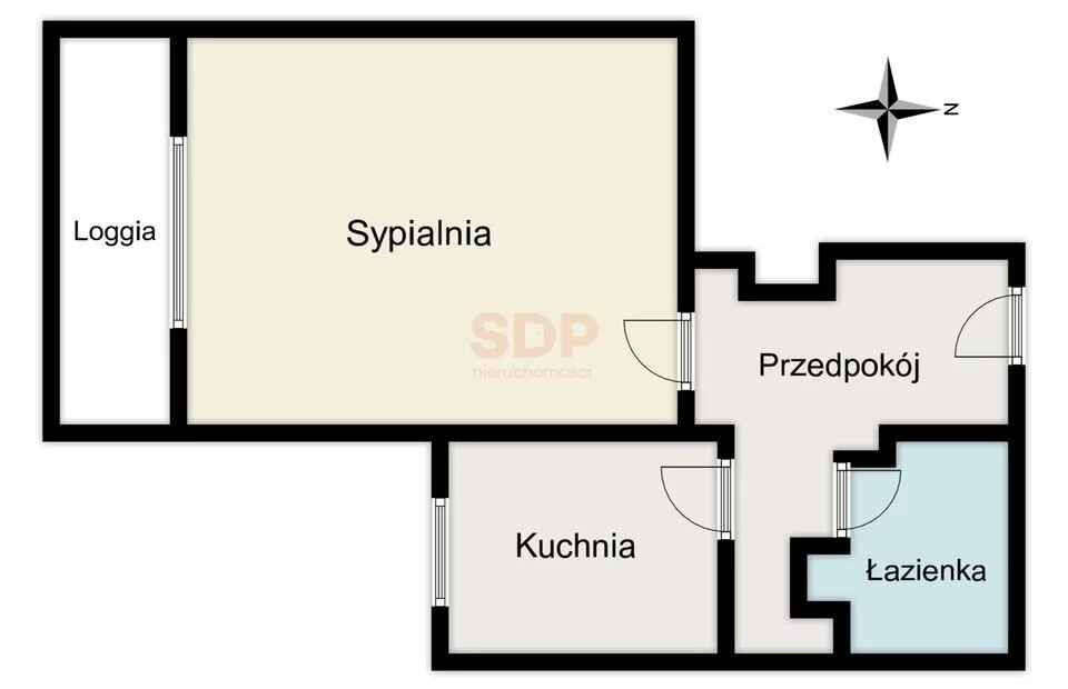 1 pokój, mieszkanie 39,70 m², parter, oferta nr , 42747, Warszawa