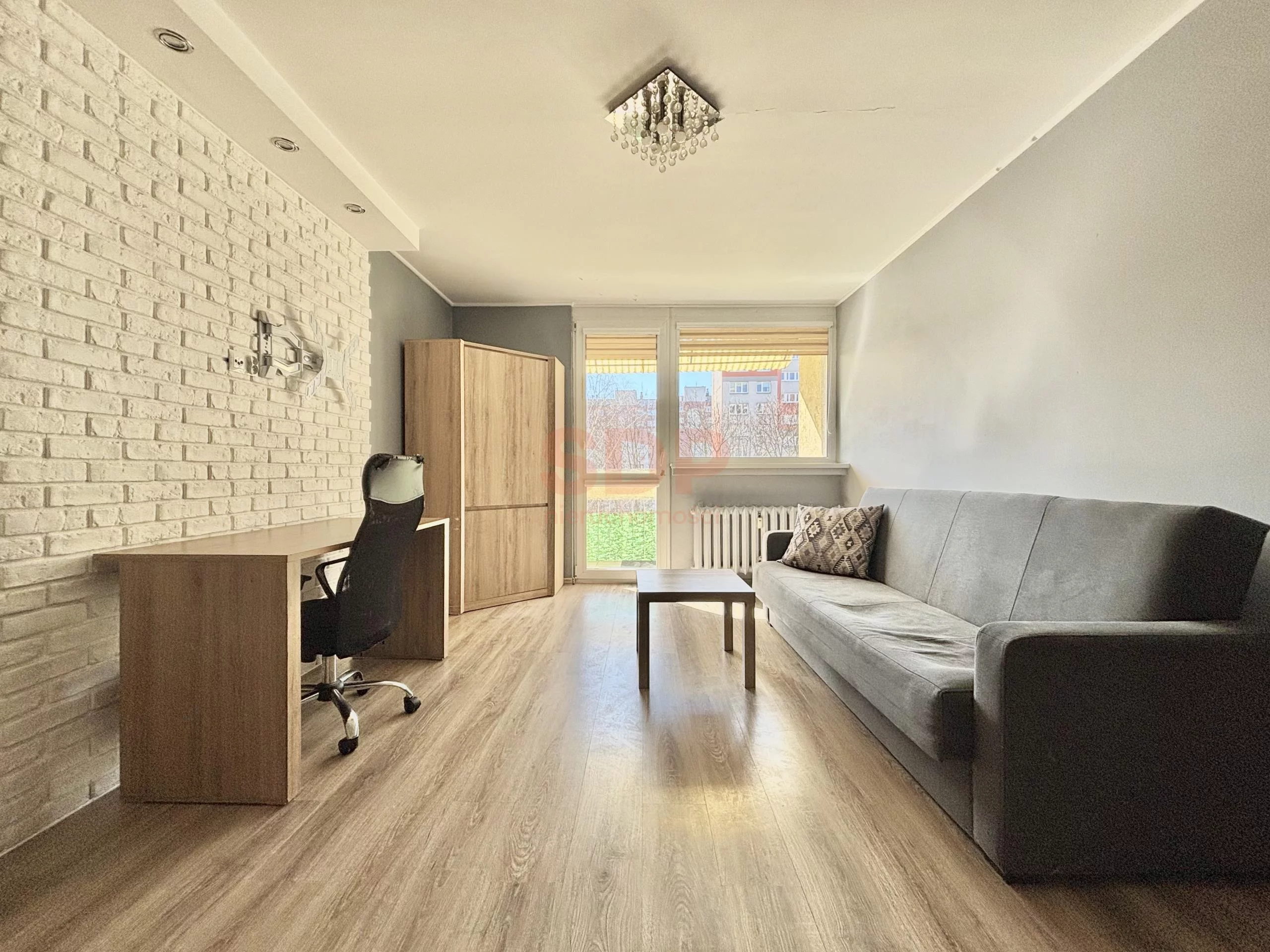 Mieszkanie dwupokojowe 38,22 m², Łódź, Górna, Brzechwy Jana, Sprzedaż