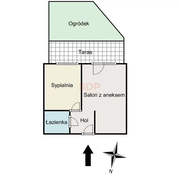 2 pokoje, mieszkanie 51,15 m², parter, oferta nr , 41227, Warszawa, Białołęka, Białołęka, Brzeziny