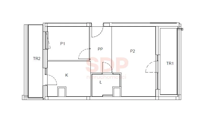 Mieszkanie na sprzedaż, 45,78 m², 2 pokoje, 5 piętro, oferta nr 37118