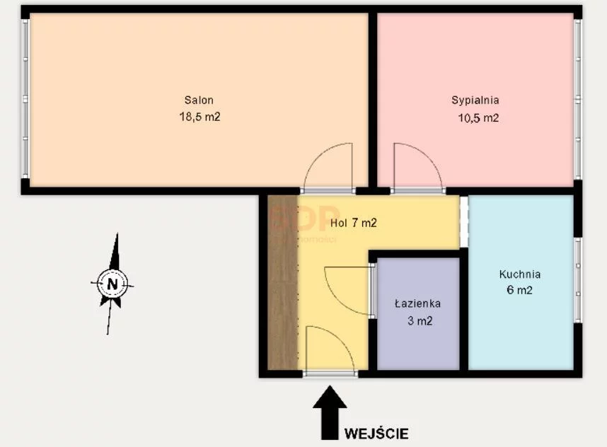 2 pokoje, mieszkanie 45,15 m², parter, oferta nr , 39527, Łódź, Bałuty, Bałuty, Gen. Zygmunta Sierakowskiego