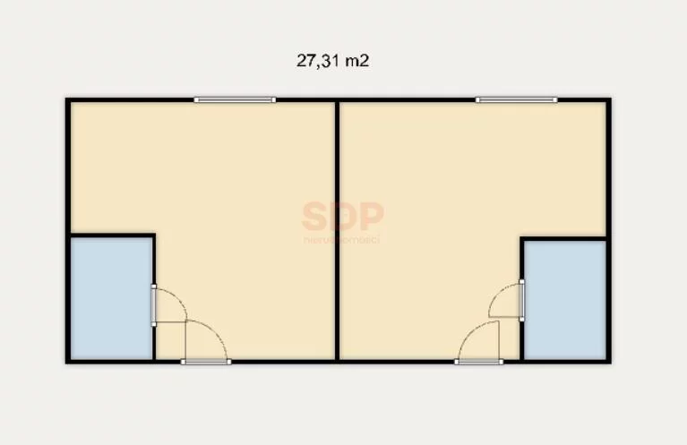 2 pokoje, mieszkanie 27,31 m², parter, oferta nr , 41571, Warszawa, Grochowska