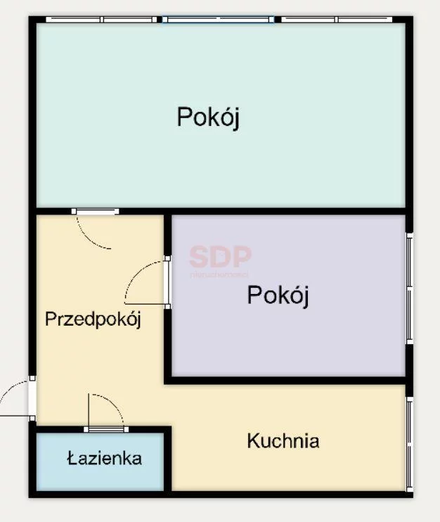 2 pokoje, mieszkanie 39,00 m², piętro 7, oferta nr , 39471, Wrocław, Krzyki-Partynice, Krzyki, Hubska