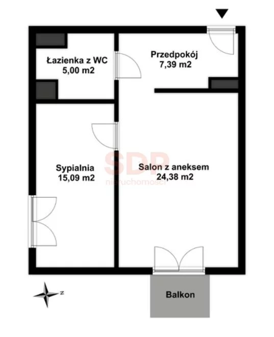 Apartamenty 37269 Wrocław Psie Pole-Zawidawie Kamieńskiego Henryka Michała