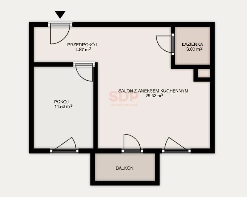 2 pokoje, mieszkanie 47,71 m², piętro 3, oferta nr , 37964, Wrocław, Stare Miasto, Kępa Mieszczańska