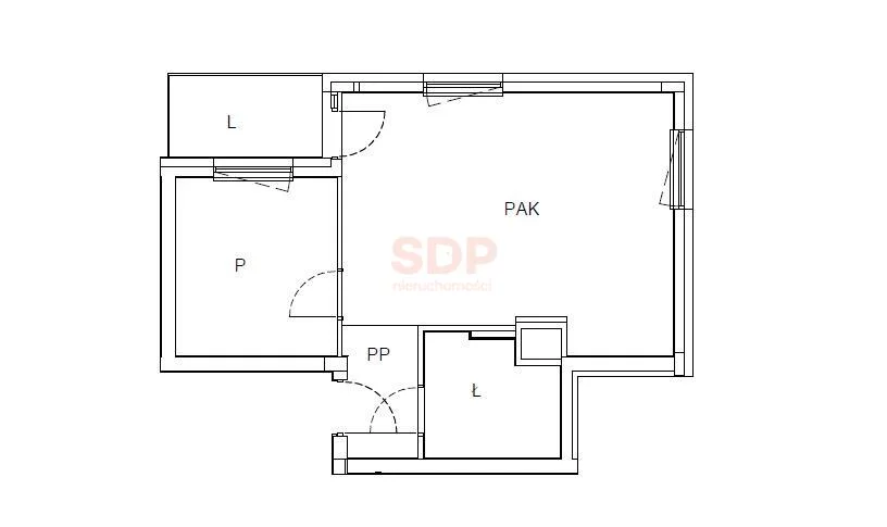 2 pokoje, apartament 41,65 m², piętro 1, oferta nr , 39328, Wrocław, Stare Miasto, Kępa Mieszczańska