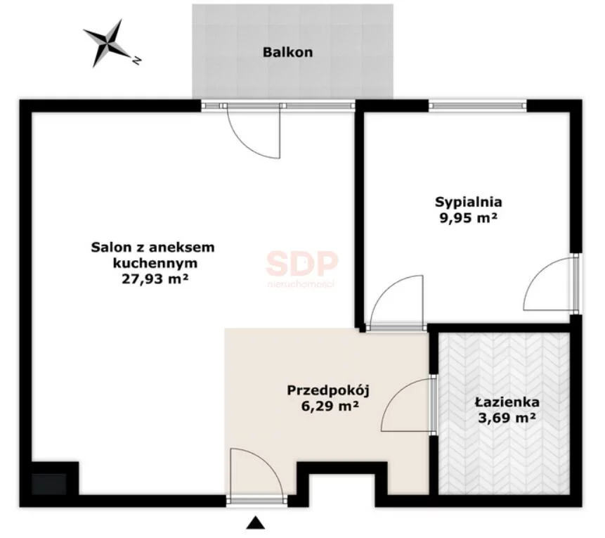 2 pokoje, apartament 47,86 m², piętro 2, oferta nr , 41596, Wrocław, Stare Miasto, Kępa Mieszczańska