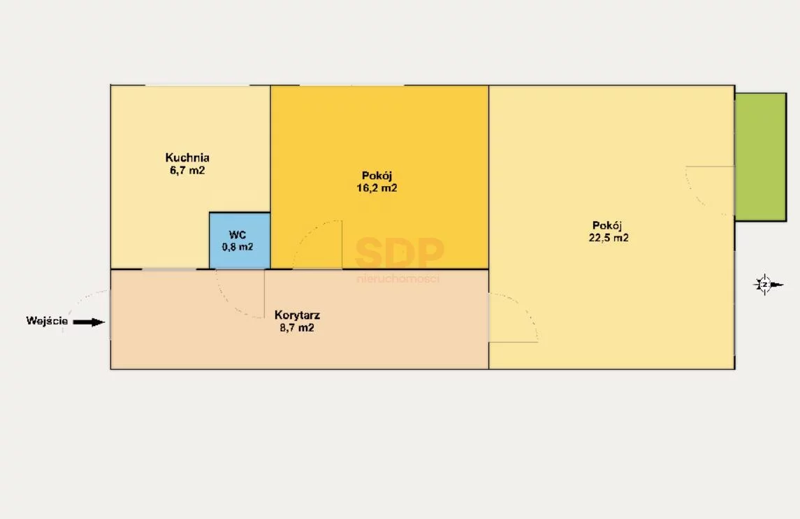 2 pokoje, mieszkanie 54,86 m², piętro 2, oferta nr , 38792, Łódź, Śródmieście, Śródmieście, Kościelna