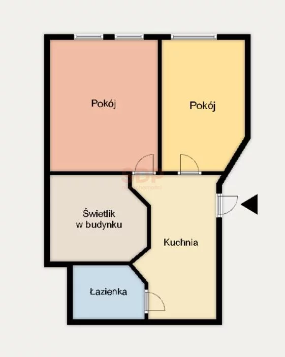 2 pokoje, mieszkanie 49,66 m², parter, oferta nr , 42734, Wrocław, Psie Pole-Zawidawie, Psie Pole, Kraszewskiego Józefa
