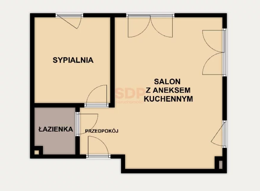 2 pokoje, apartament 40,00 m², piętro 4, oferta nr , 33551, Wrocław, Stare Miasto, Księcia Witolda