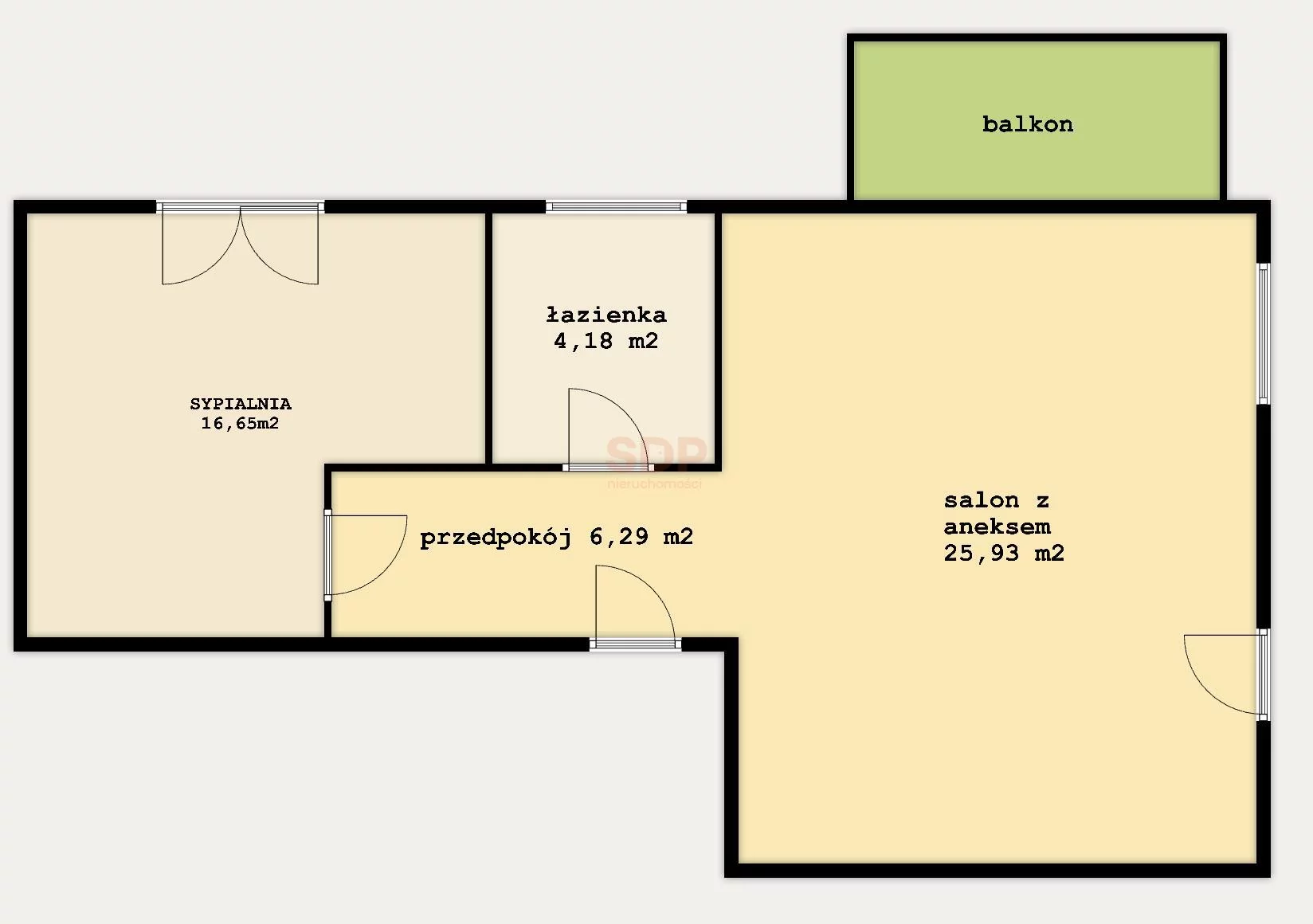 2 pokoje, apartament 53,05 m², piętro 5, oferta nr , 42581, Wrocław, Stare Miasto, Kurkowa