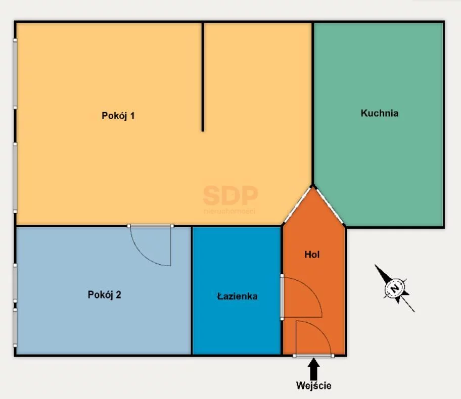 2 pokoje, mieszkanie 54,06 m², piętro 3, oferta nr , 39563, Łódź, Polesie, Polesie, Legionów