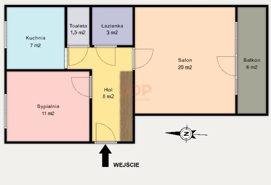 2 pokoje, mieszkanie 50,07 m², parter, oferta nr , 39549, Łódź, Górna, Górna, Mieszczańska