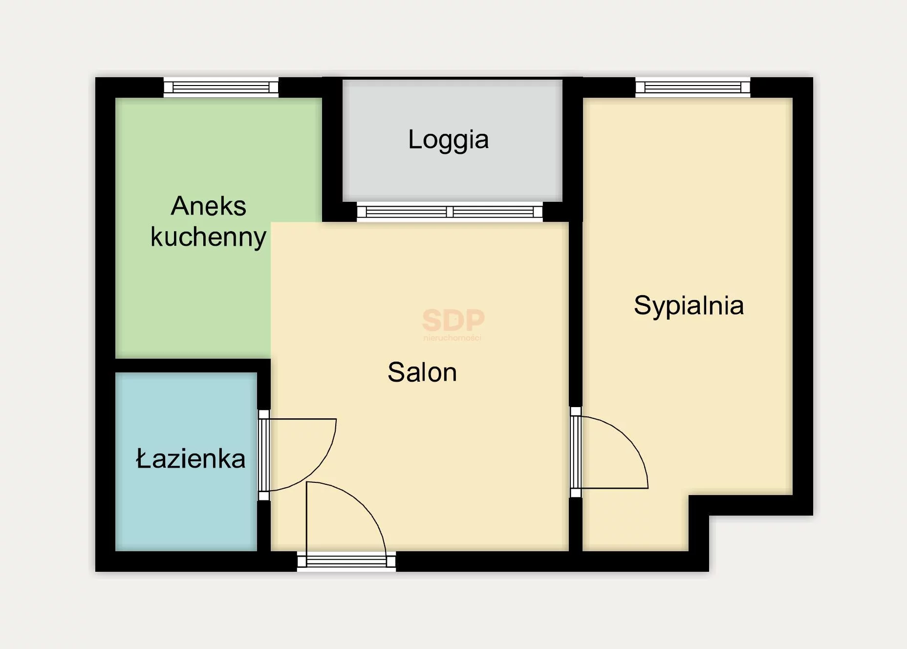 2 pokoje, apartament 43,11 m², piętro 3, oferta nr , 38922, Wrocław, Stare Miasto, Mieszczańska
