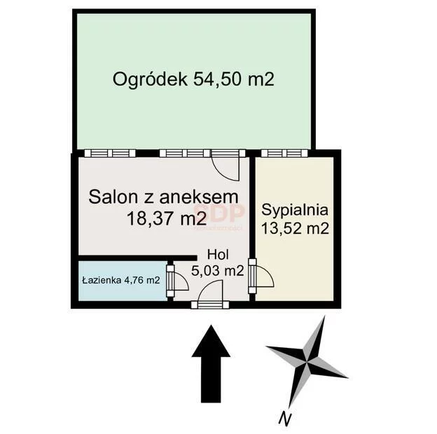 2 pokoje, mieszkanie 41,68 m², parter, oferta nr , 40902, Warszawa, Białołęka, Białołęka, Myśliborska