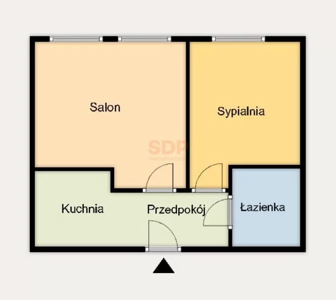 2 pokoje, mieszkanie 35,00 m², piętro 4, oferta nr , 39742, Wrocław, Biskupin-Sępolno-Dąbie-Bartoszowice, Śródmieście, Nowowiejska