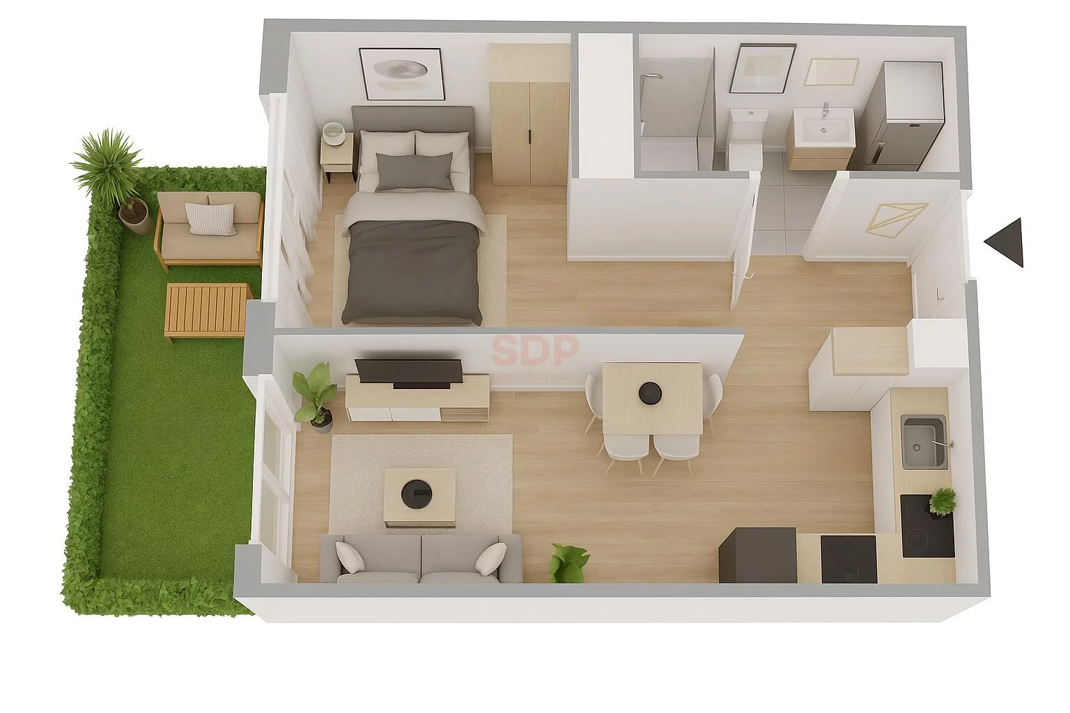 2 pokoje, mieszkanie 40,00 m², parter, oferta nr , 42552, Warszawa, Białołęka, Białołęka, Ostródzka