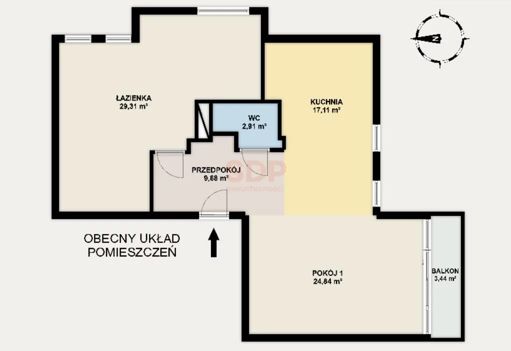 2 pokoje, apartament 83,85 m², piętro 3, oferta nr , 42538, Warszawa, Włochy, Włochy, Pana Tadeusza