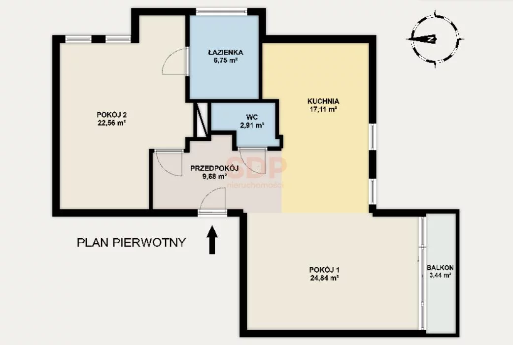 2 pokoje, apartament 83,85 m², piętro 3, oferta nr , 42538, Warszawa, Włochy, Włochy, Pana Tadeusza
