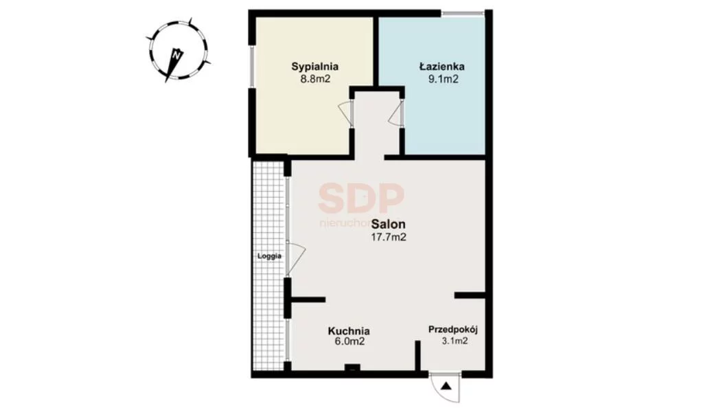 2 pokoje, apartament 43,49 m², piętro 2, oferta nr , 42239, Warszawa, Wola, Wola, Pawia