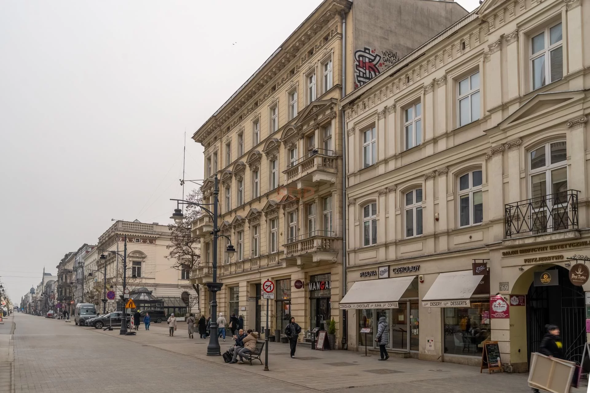 2 pokoje, mieszkanie 66,43 m², piętro 1, oferta nr , 36682, Łódź, Śródmieście, Śródmieście, Piotrkowska