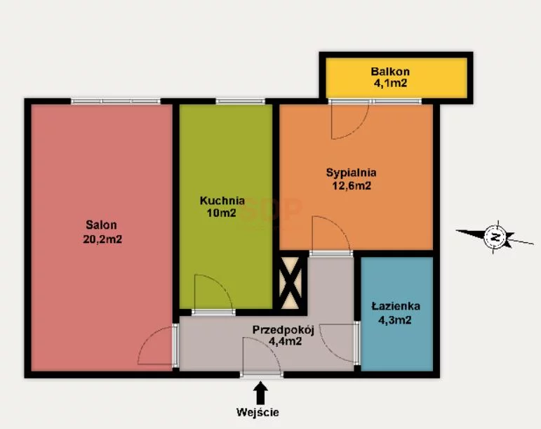 2 pokoje, mieszkanie 51,58 m², piętro 4, oferta nr , 41929, Łódź, Śródmieście, Śródmieście, Piotrkowska
