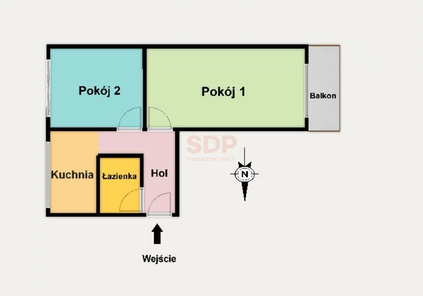 2 pokoje, mieszkanie 45,00 m², piętro 3, oferta nr , 42814, Łódź, Bałuty, Bałuty, Plantowa