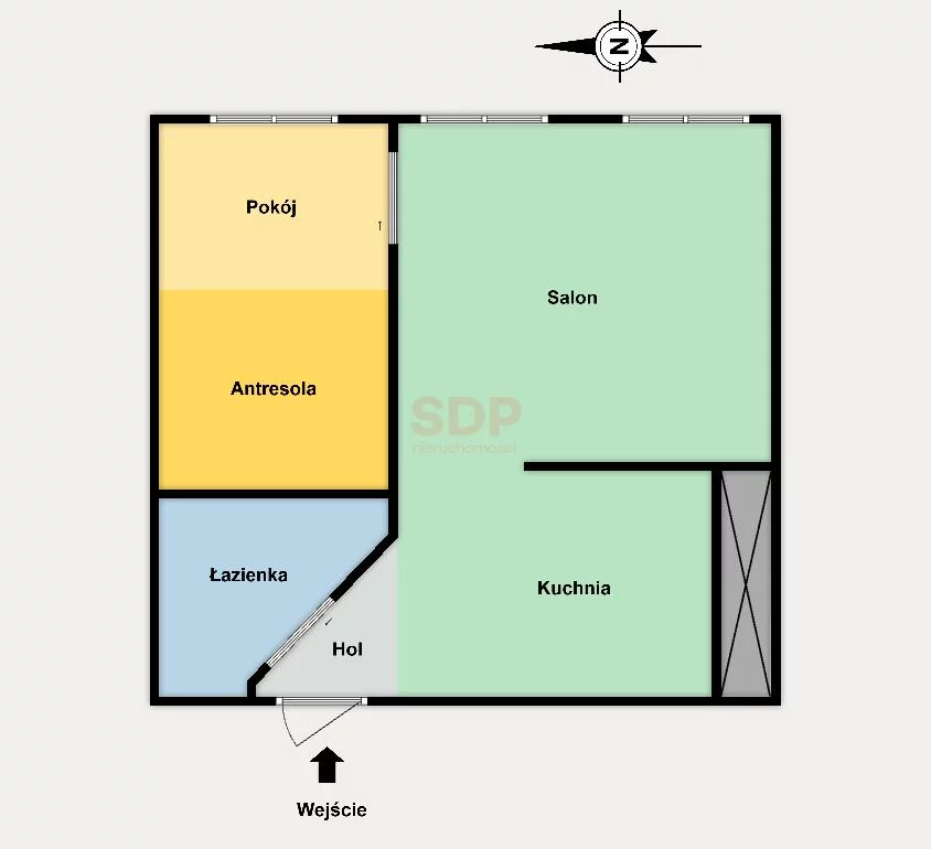2 pokoje, mieszkanie 33,61 m², piętro 1, oferta nr , 41670, Łódź, Górna, Górna, Przybyszewskiego Stanisława