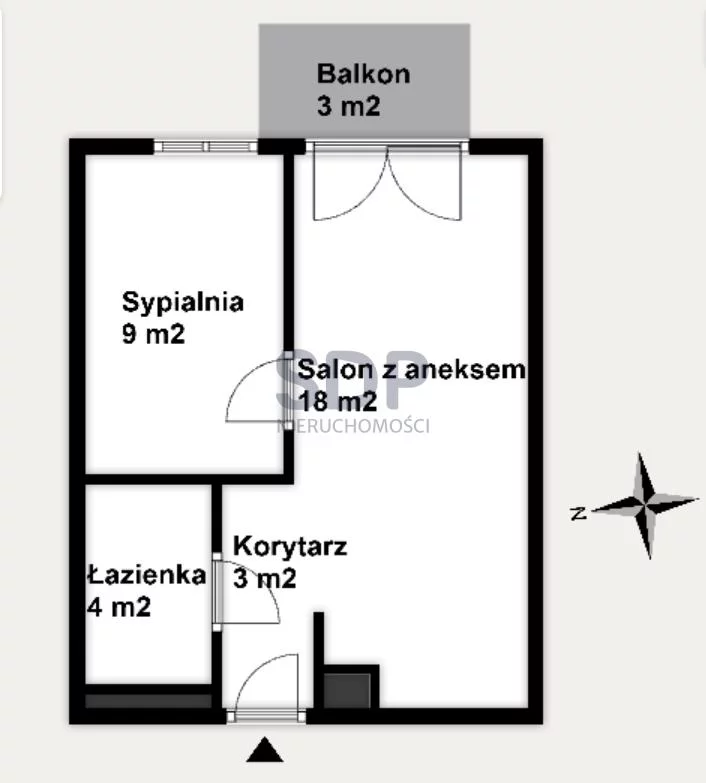 Mieszkanie na sprzedaż, 39,30 m², 2 pokoje, 8 piętro, oferta nr 33922