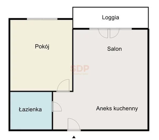 2 pokoje, apartament 36,66 m², piętro 3, oferta nr , 40800, Warszawa, Rodziewiczówny Marii