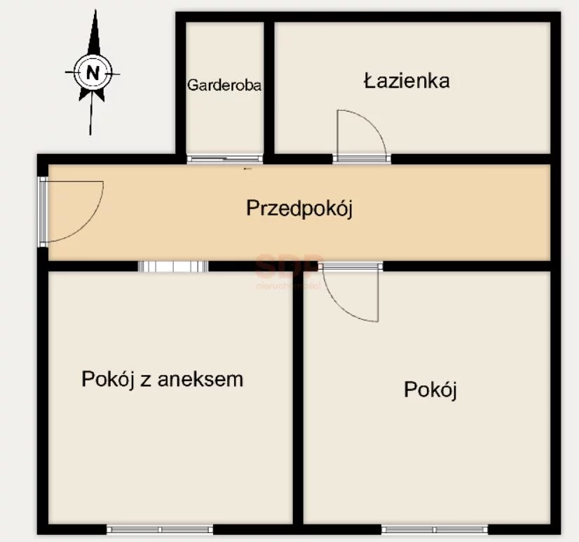 2 pokoje, mieszkanie 56,30 m², parter, oferta nr , 42532, Wrocław, Psie Pole-Zawidawie, Psie Pole, Siemieńskiego Lucjana