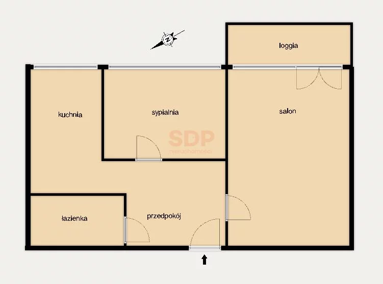 2 pokoje, mieszkanie 38,90 m², piętro 8, oferta nr , 42600, Wrocław, Krzyki-Partynice, Krzyki, Sokola