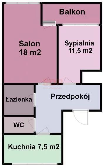 2 pokoje, mieszkanie 47,10 m², piętro 2, oferta nr , 39982, Wrocław, Fabryczna, Szybowcowa