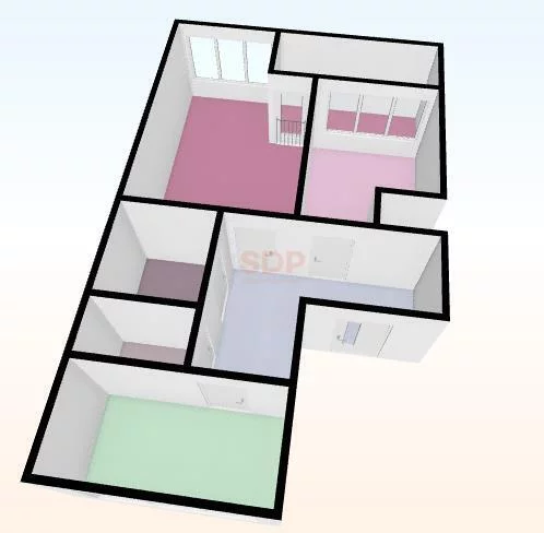 2 pokoje, mieszkanie 47,10 m², piętro 2, oferta nr , 39982, Wrocław, Fabryczna, Szybowcowa