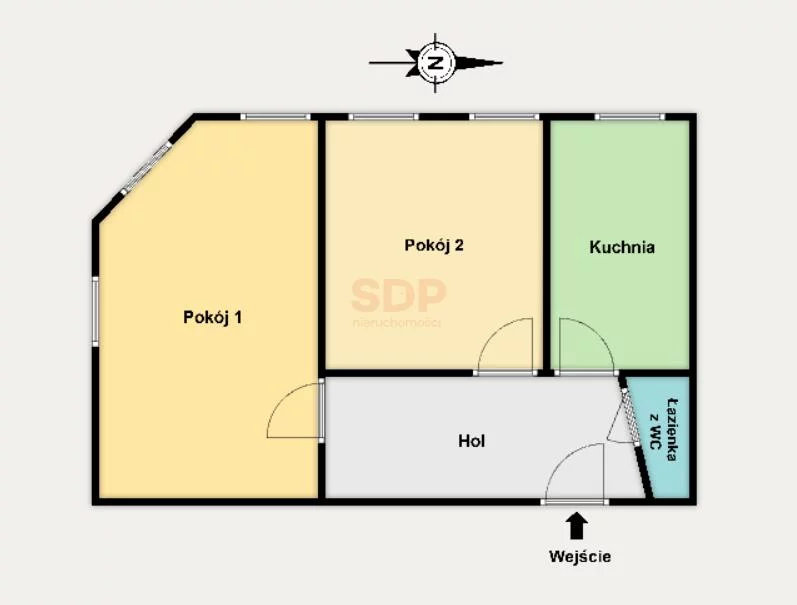 2 pokoje, mieszkanie 57,00 m², piętro 2, oferta nr , 42717, Łódź, Bałuty, Bałuty, Tokarska
